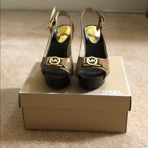 Michael Kors Charm Sling Heel Sandals